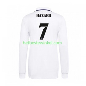 Real Madrid Eden Hazard 7 Voetbalshirts Thuis 2022-23 - LS